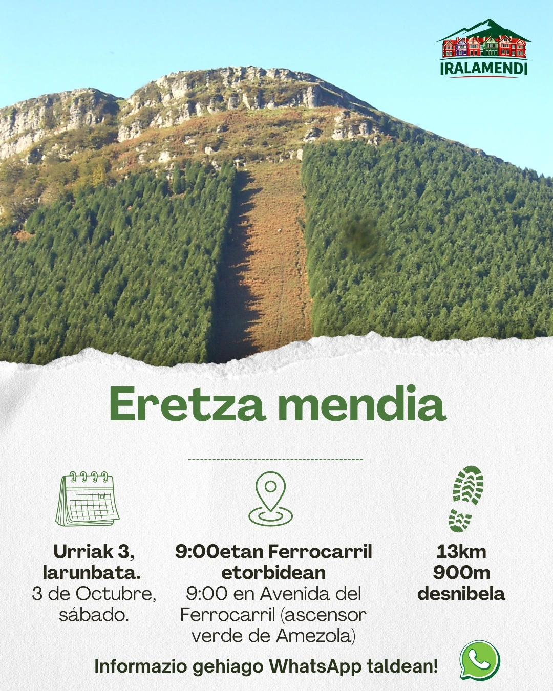 Cartal salida al Eretza